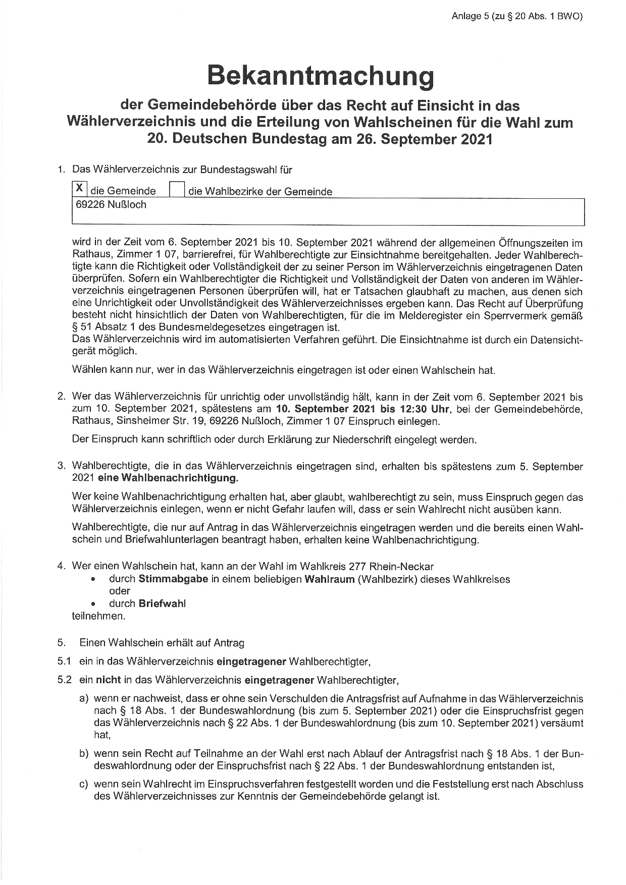 
    
            
                    Bundestagswahl 26.09.2021 Wählerverzeichnis Seite 1
                
        
